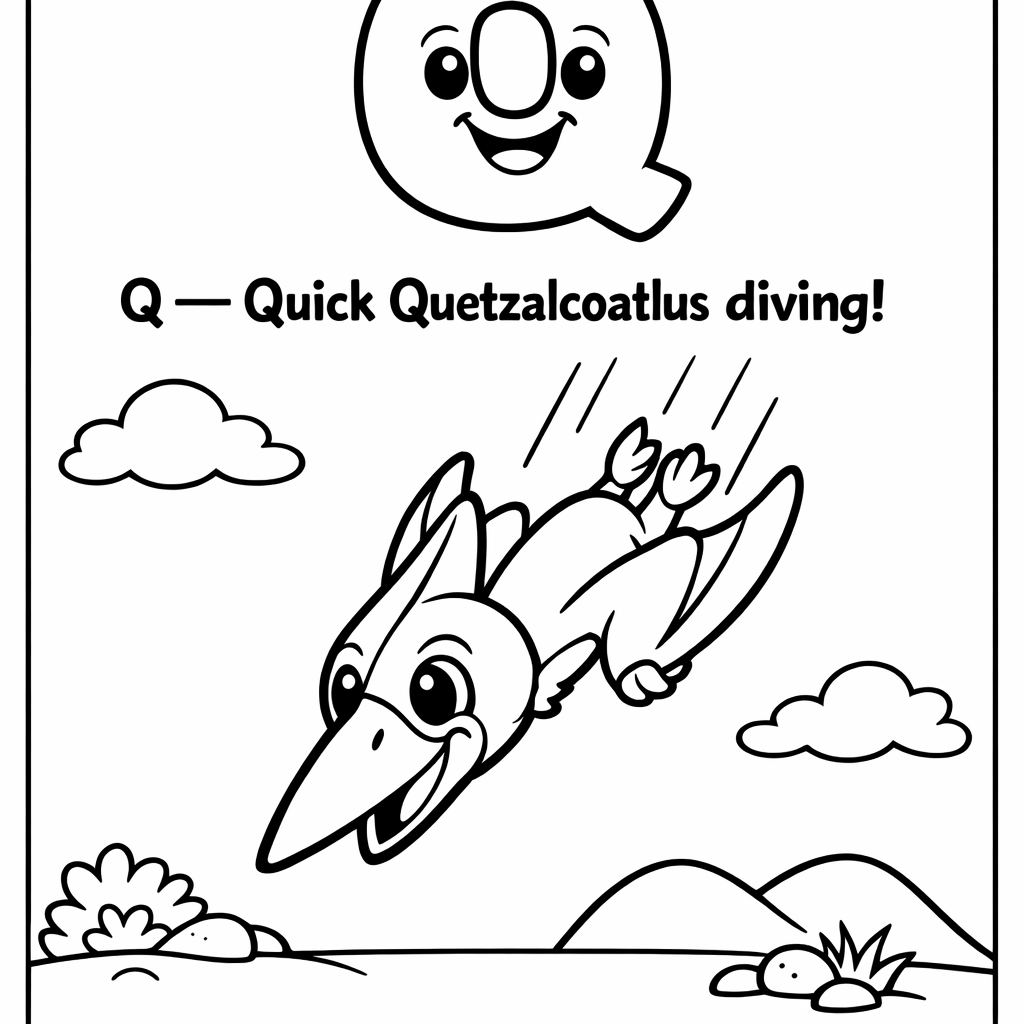 Q is for Quetzalcoatlus