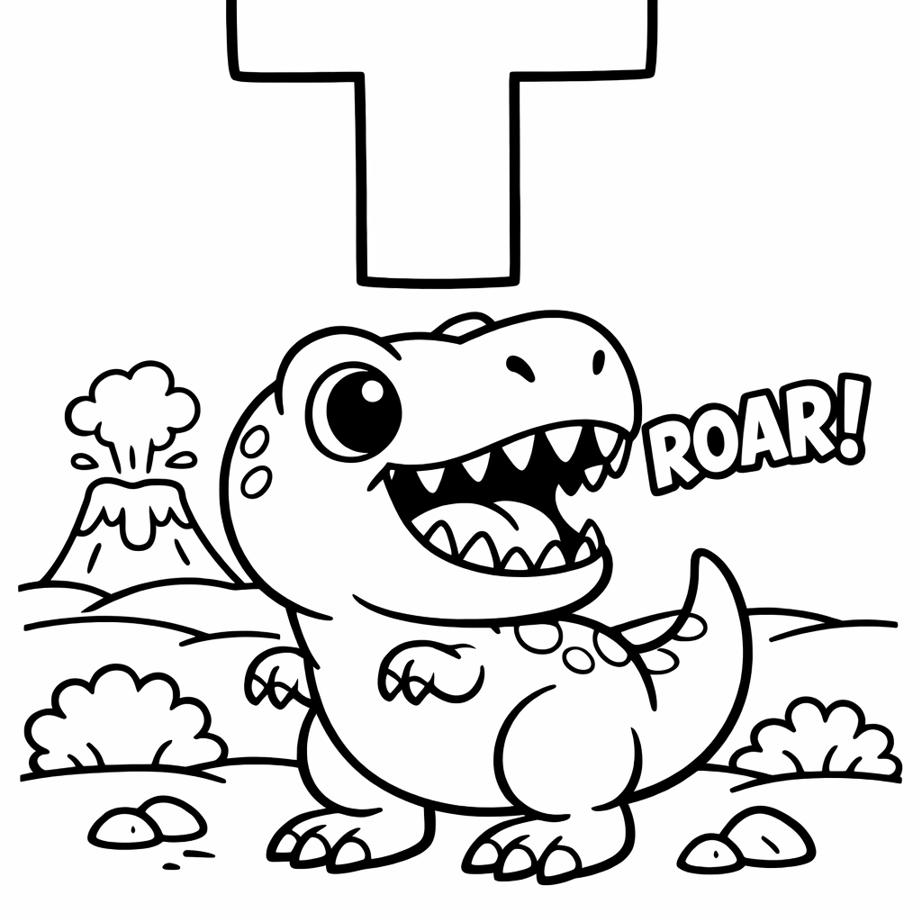 T is for Tyrannosaurus Rex