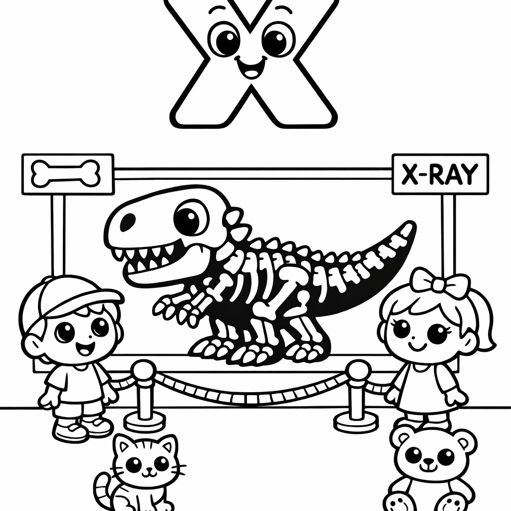 X is for X-Ray Skeleton