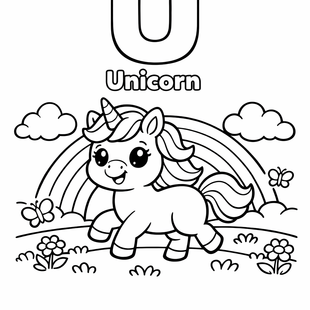 U is for Unicorn