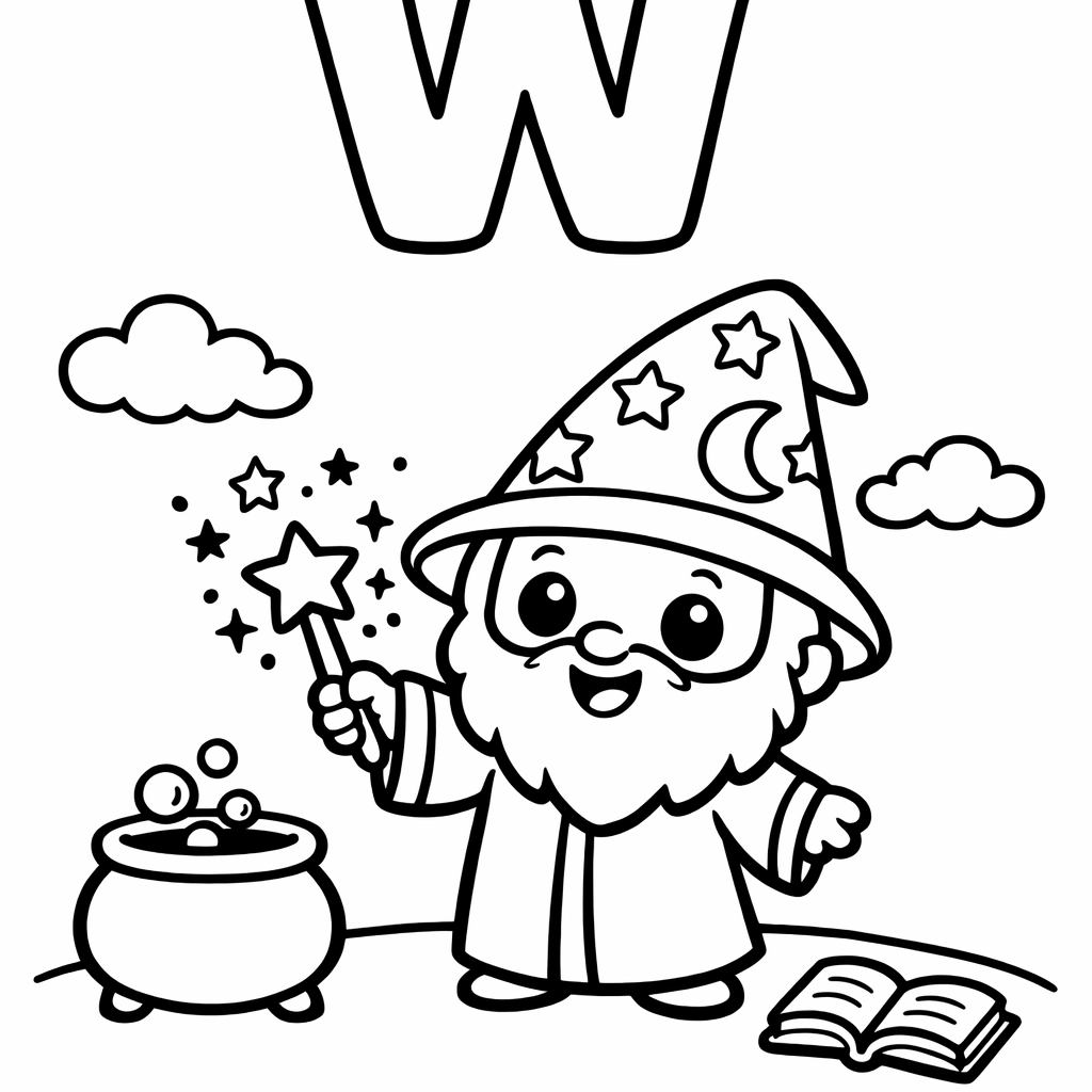W is for Wizard