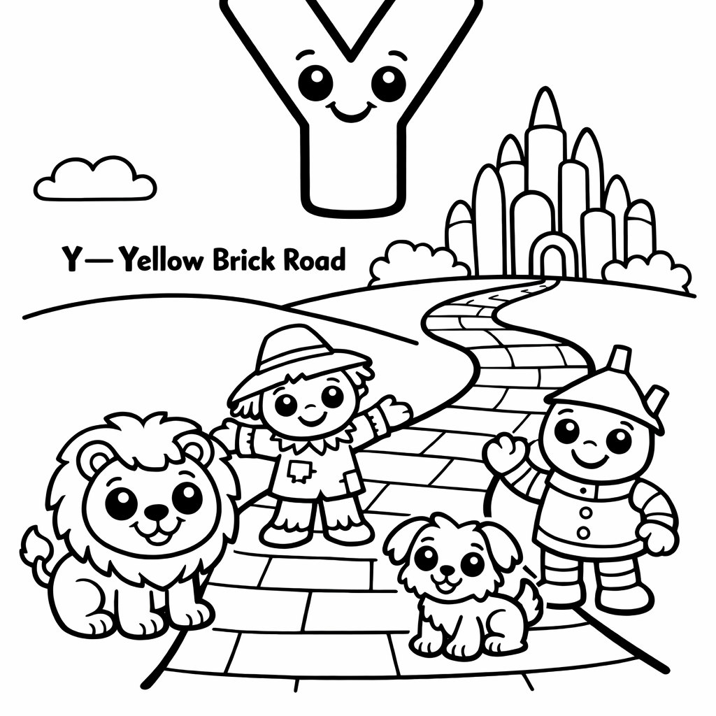 Y is for Yellow Brick Road