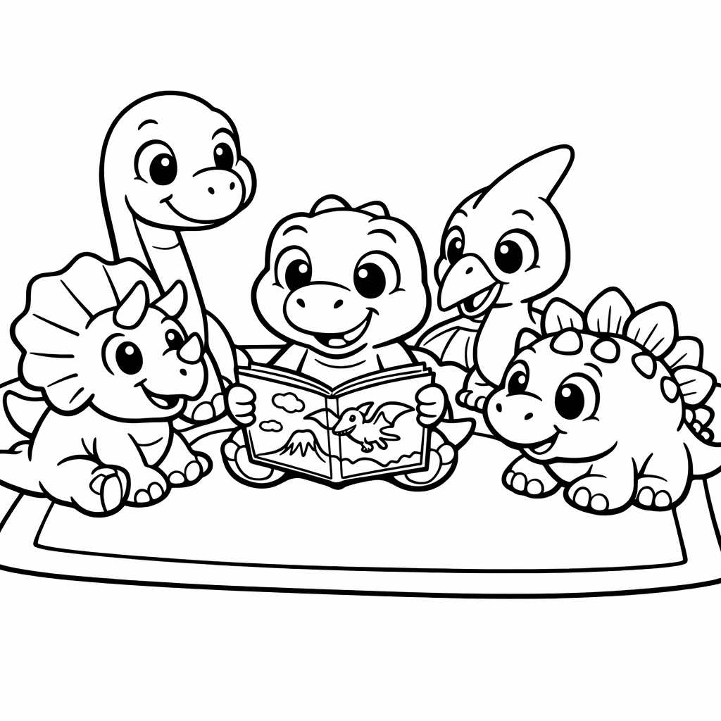 Dinosaur's First Day of School preview 4