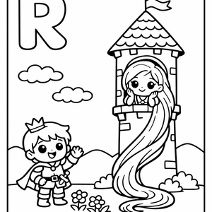 R is for Rapunzel