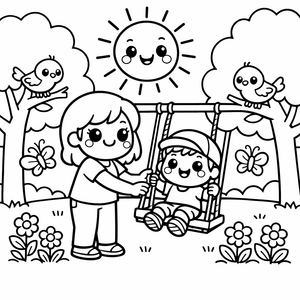 Mom and Me at the Park