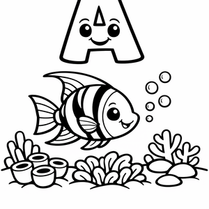 Ocean Alphabet preview 1