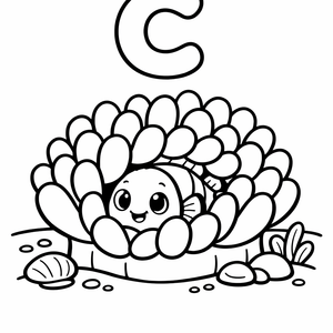 Ocean Alphabet preview 3