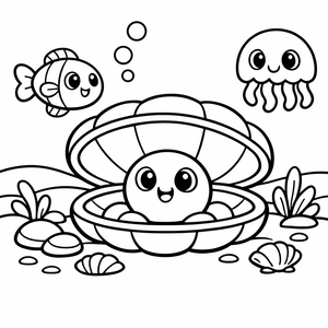 Ocean Life Shapes preview 4