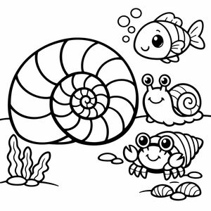 Heart Snail Shell