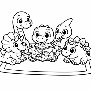 Dinosaur's First Day of School preview 4