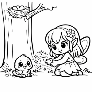 Forest Fairy Helps Lost Animals preview 4