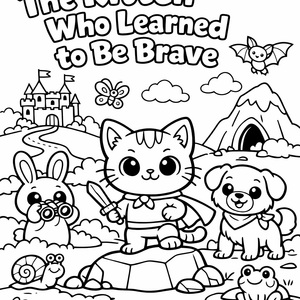 The Kitten Who Learned to Be Brave cover