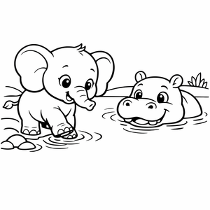 Little Elephant's First Splash preview 3