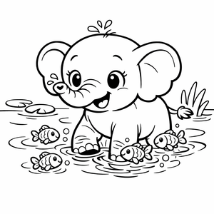 Little Elephant's First Splash preview 4